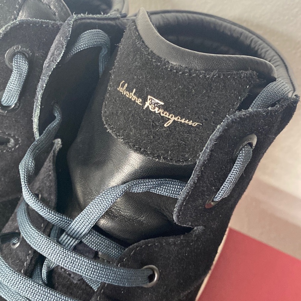 Salvatore Ferragamo high tops sneakers - Picture 8 of 9
